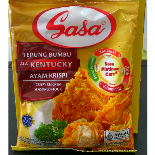

sasa tepung bumbu kentucky ayam krispi 70gr