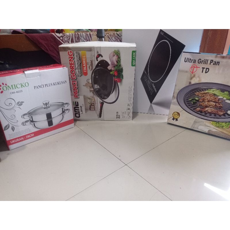 Paket Kompor Listrik Kollnier KL4836C