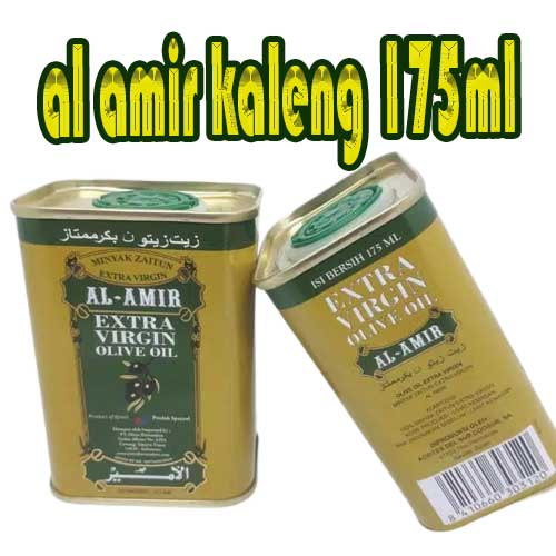 

Al-amir - Minyak Zaitun Ekstra Virgin Kemasan Kaleng Isi 175 Ml