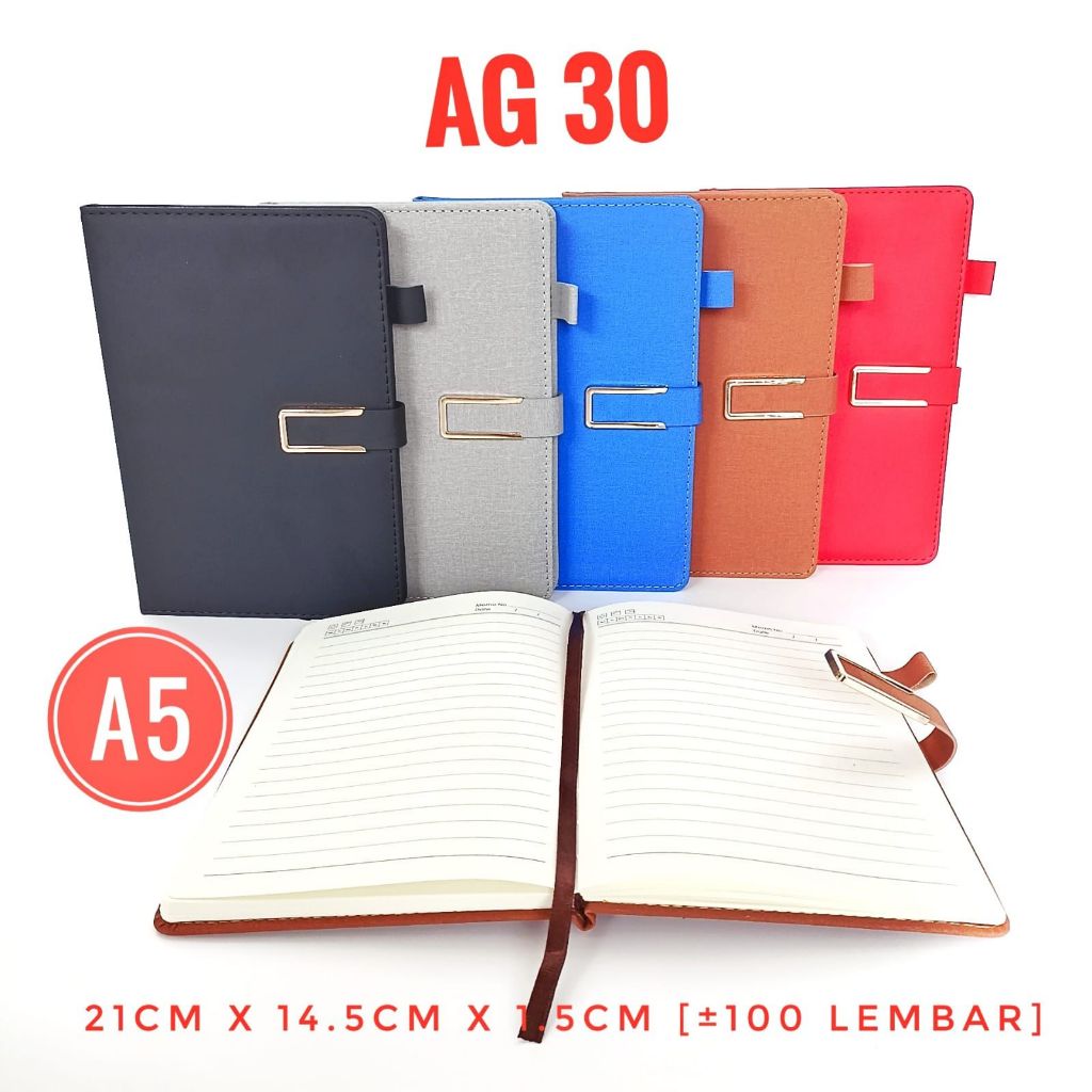 AG 30 / NOTES BOOK SOUVENIR / BUKU TULIS/ MEMO AGENDA