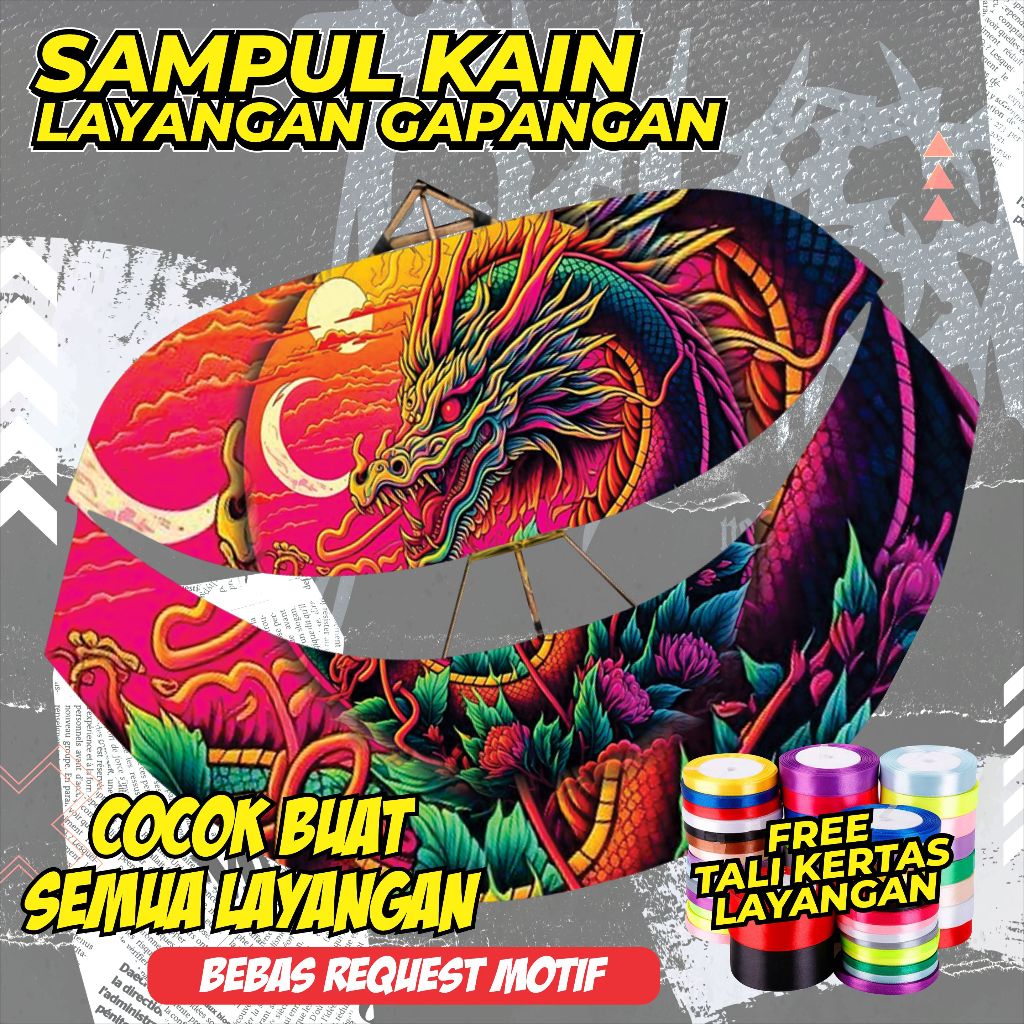 SAMPUL LAYANGAN GAPANGAN + RANGKA
