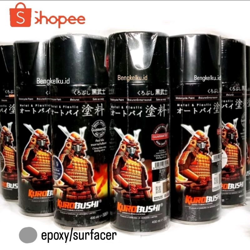 EPOXY Samurai paint 400ml Surfacer paint cat dasar epoxy  untuk dasaran cat,surfacer paint samurai 4
