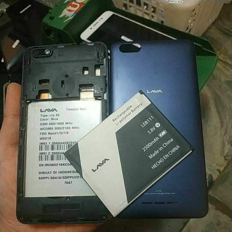 lcd kesing bekas lava iris 65