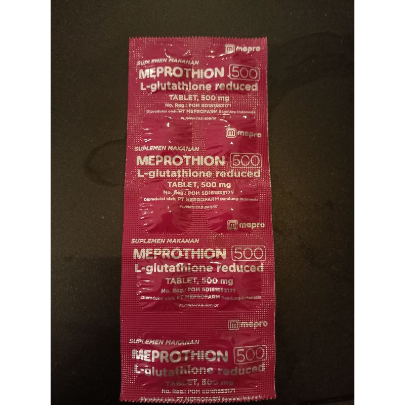 meprothione 500/strip isi 10 tablet