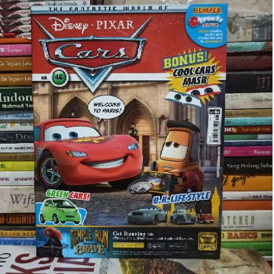 Majalah Original Disney - PIXAR CarsNo. 46 Bekas tanpa Bonus