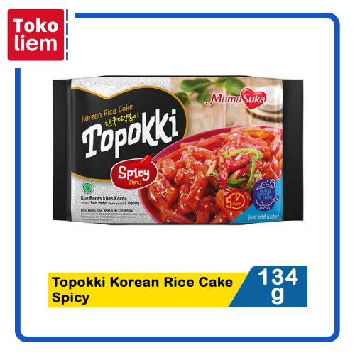 

Mamasuka Topokki Korean Rice Cake Spicy 134G