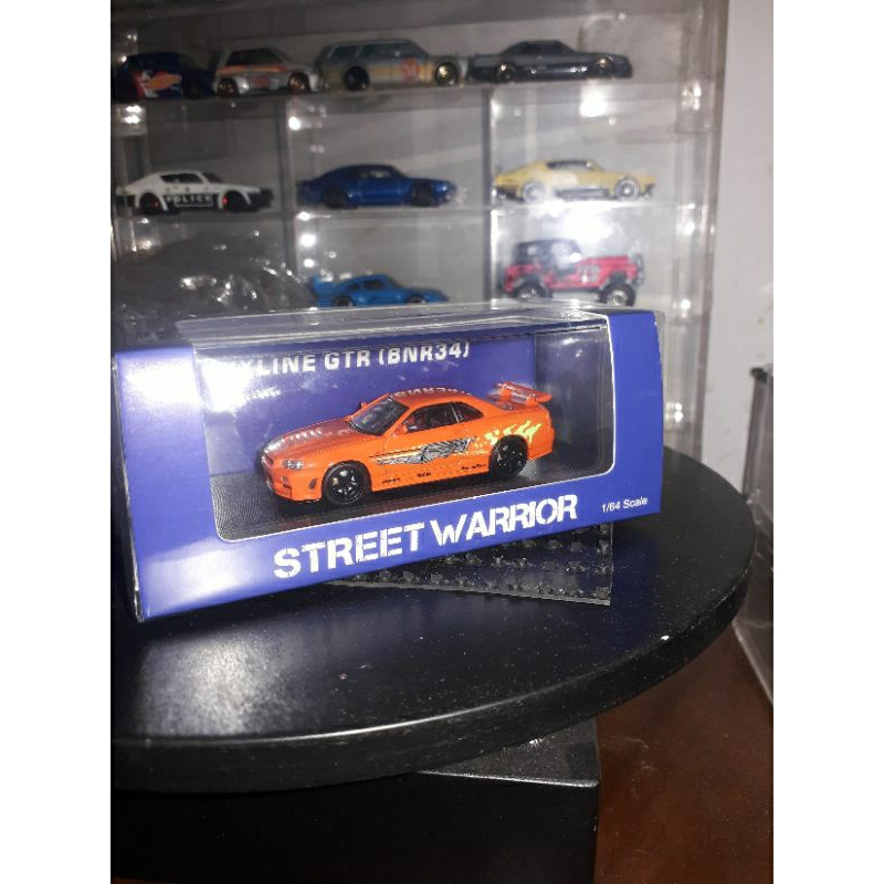 street warrior nissan skyline gtr r34 orange fast n furious