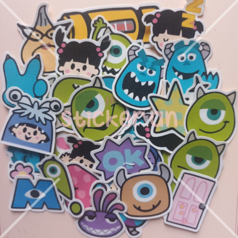 

Sticker Monster Inc 40 pcs for Planner/ Scrapbook/ BuJo/ Journal/ DIY
