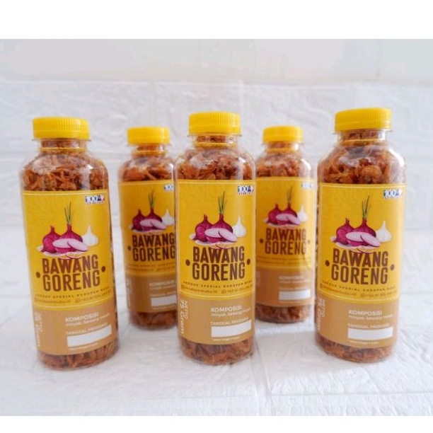 

Bawang Goreng Premium, Tanpa campuran Tepung 75gr