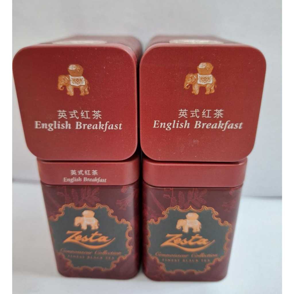 

Zesta Mini Tin Caddies English Breakfast 20gr // teh hitam import