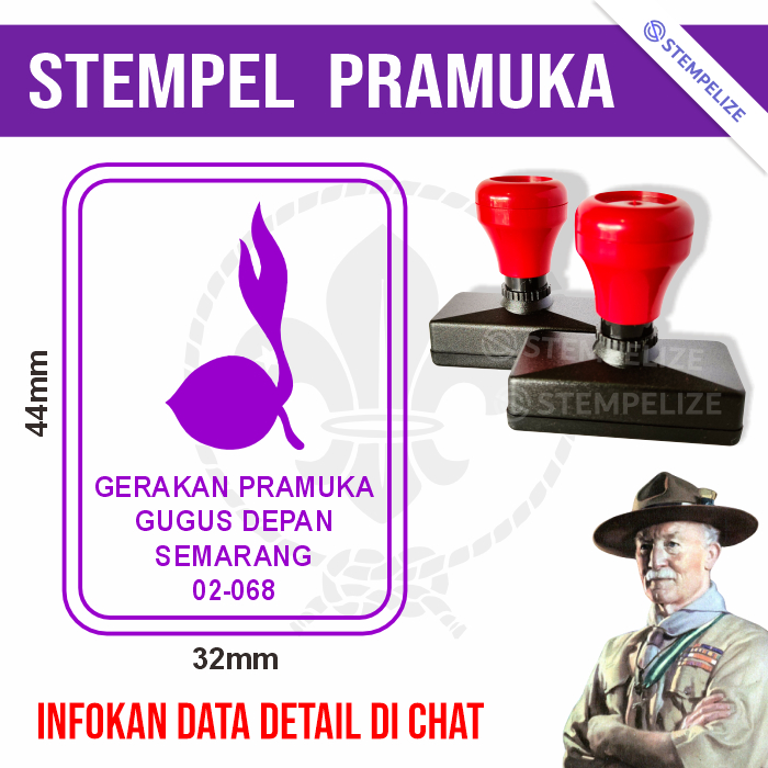 

Stempel Pramuka Gugus Depan / Kwartir