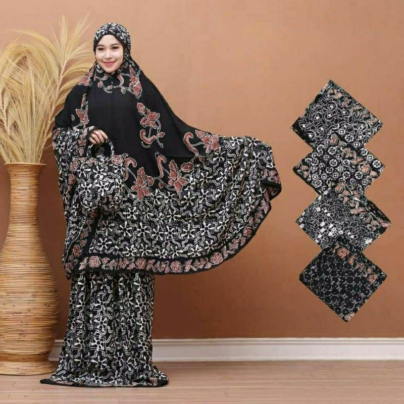 Mukena batik rayon original pekalongan