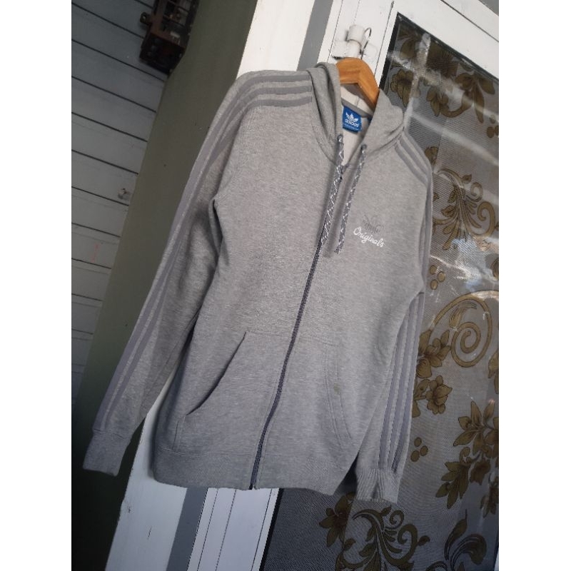 Zip Hoodie Adidas Trefoil