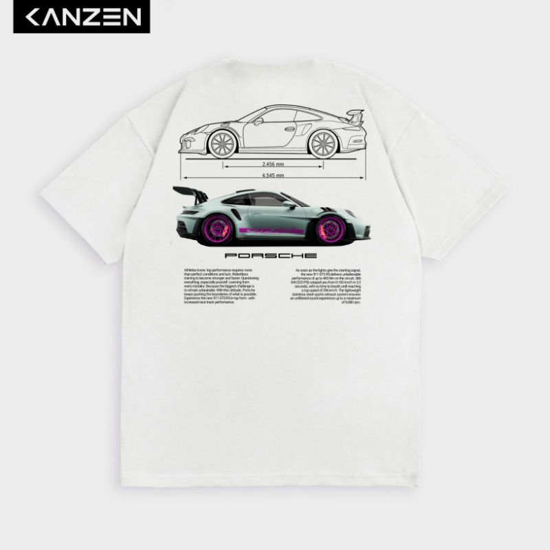 Kanzen T-shirt Porsche GT3 RS