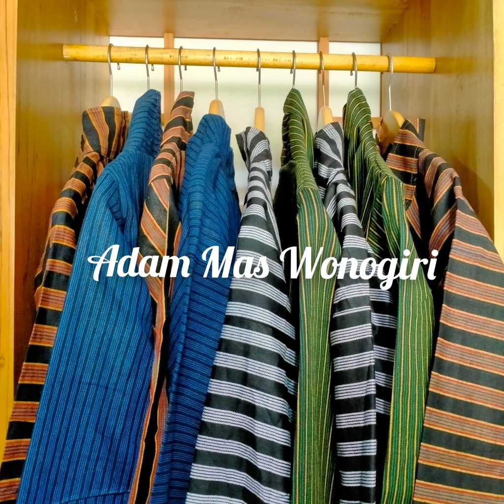 SURJAN LURIK PRIA/BAJU ADAT JAWA PRIA DEWASA/BAJU ATASAN SURJAN LURIK JAWA/BAJU LURIK SURJAN JAWA
