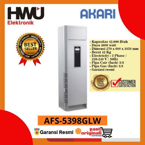 AKARI AC AFS5398GLW / AC FLOOR STANDING 5 PK AFS-5398GLW