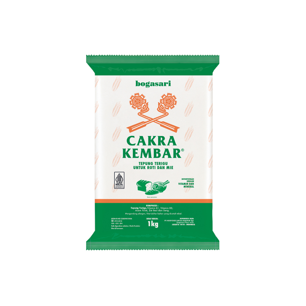 

Tepung Terigu CAKRA / SEGITIGA EKONOMI bag 1kg