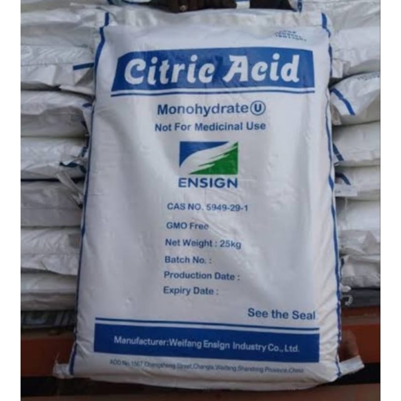 

CITRID ACID MONOHYDRATE 250gr / asam sitrat / asam sitrun