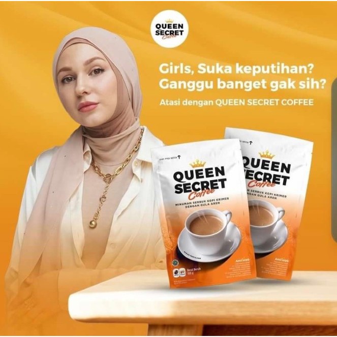

NO.1 Am1ral4b Qu33n Secr3t Coffee Minuman Kopi P3lancar Haaid Telat Terlambat Siklus Bulan Jamu Ramuan Mempercepat Melancarkan Alami