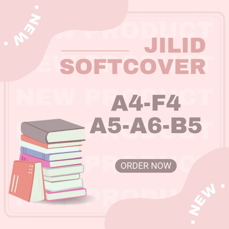 

Jasa Jilid Soft Cover / Jilid Buku (satuan)