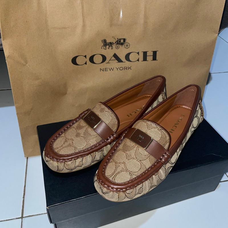 COACH FLAT SHOES SEPATU COACH Size 37 ORIGINAL
