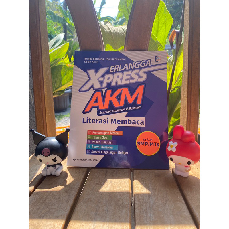 Erlangga Express AKM SMP literasi membaca kelas 9 asesmen kompetensi minimum