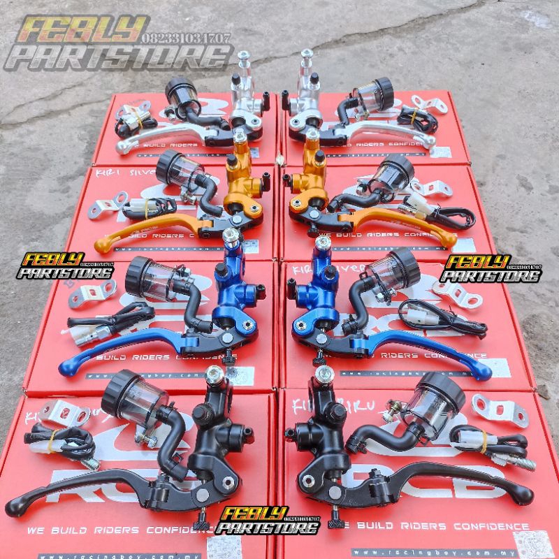 MASTER REM RCB RACING BOY RADIAL S1 NAMX PCX ADV XMAX VARIO 160 MASTER REM RADIAL S1 KIRI KANAN NMAX