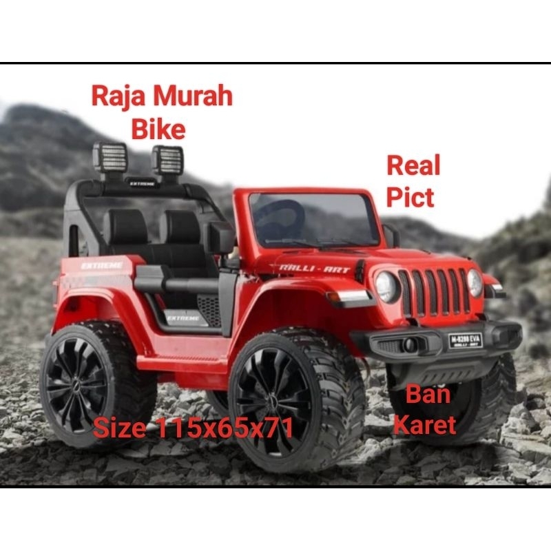 Mobilan Aki Jeep 8288 PMB Mobil Aki Jeep PMB 8288 Ban Karet Mobil Aki Jeep