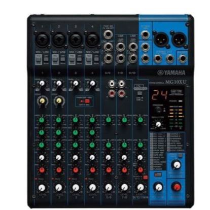 Mixer Yamaha MG 10 XU / MG 10XU Mixer Audio GRADE A++ .