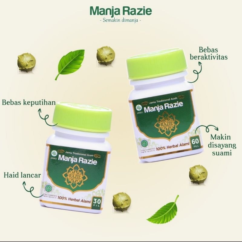 MANJA RAZIE | ORIGINAL 100% | Solusi permasalahan kewanitaan