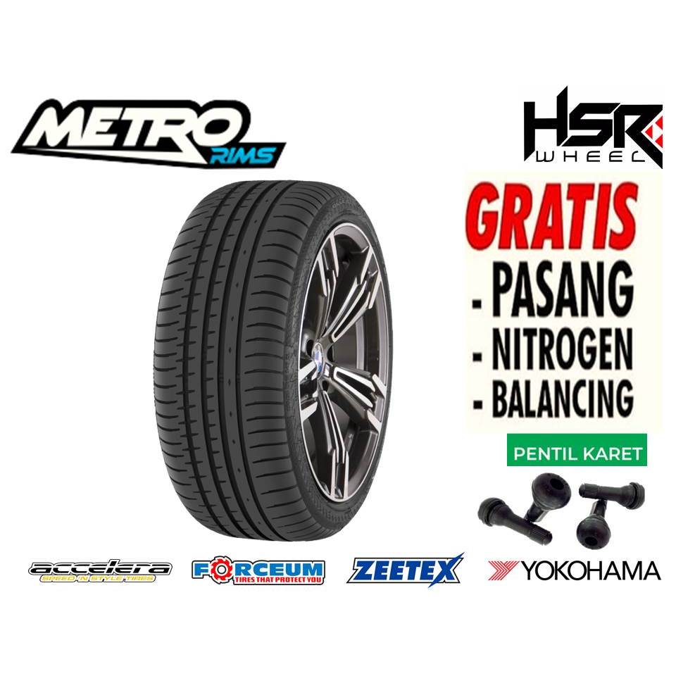 BAN MOBIL AWET MURAH RING 16 TUBLES 205 55 R16 ACCELERA TIPE BARU 205/ 55 R16 Ban Tubles