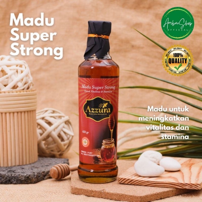 

Madu Super Strong 450gr Utk Stamina Pria dan Vitalitas Promil Azzura