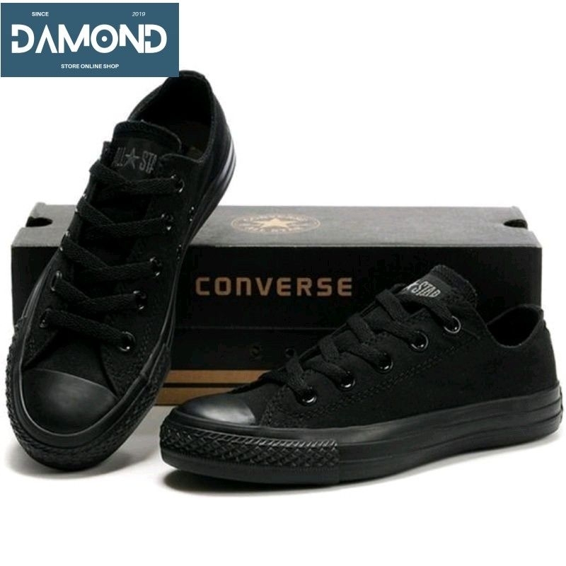 PROMO SEPATU ALL STAR CALASSIC HITAM POLOS