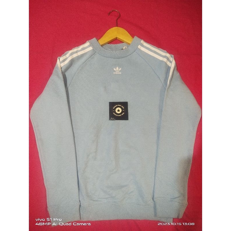 Cn Adidas center Logo Bordir Warna Biru langit (Jumat Berkah)