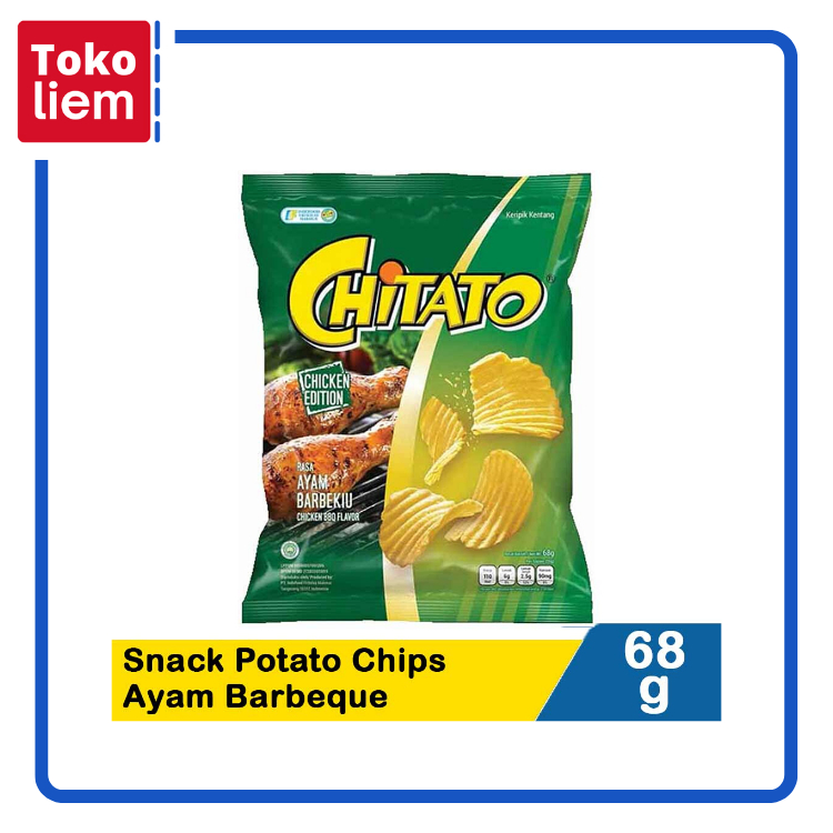 

Chitato Snack Potato Chips Ayam Barbeque 68G