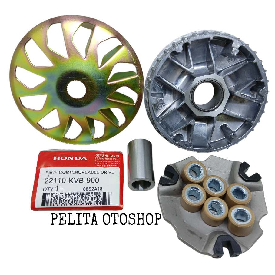 Rumah Roller Set + Kipas Roller Vario 110 , Beat Fi 2013-2015 , Scoopy fi Stater Kasar.