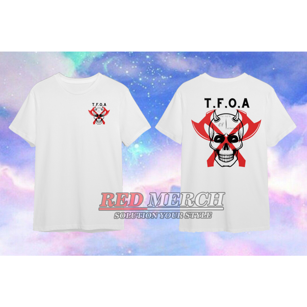 TFOA KAOS PENDEK / BAJU ATASAN DEWASA THE FRONT OF ARMAMENT