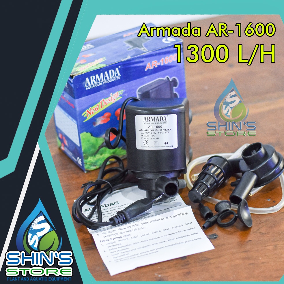 Pompa Aquarium Murah Armada AR 1600