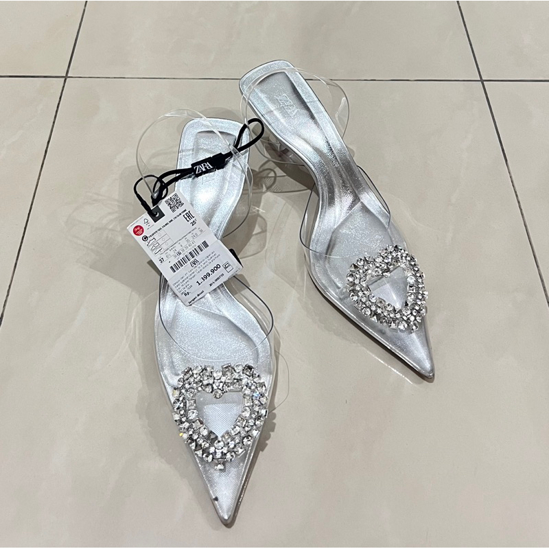 (NEW) Sendal / Sepatu / Heels Wanita Zara Size 37