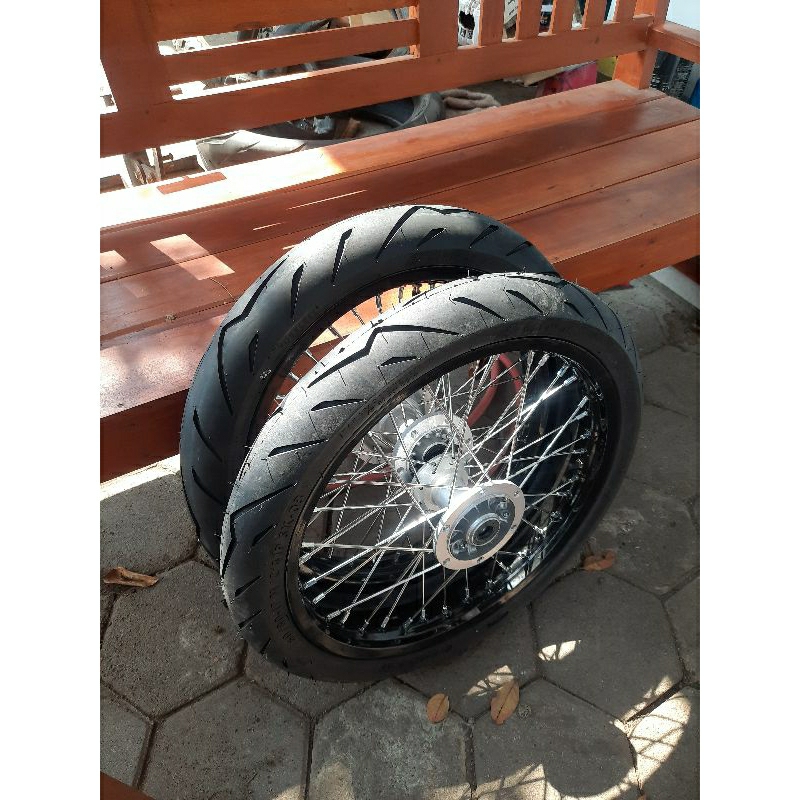 SEPAKET VELG KLX SUPERMOTO 160/185