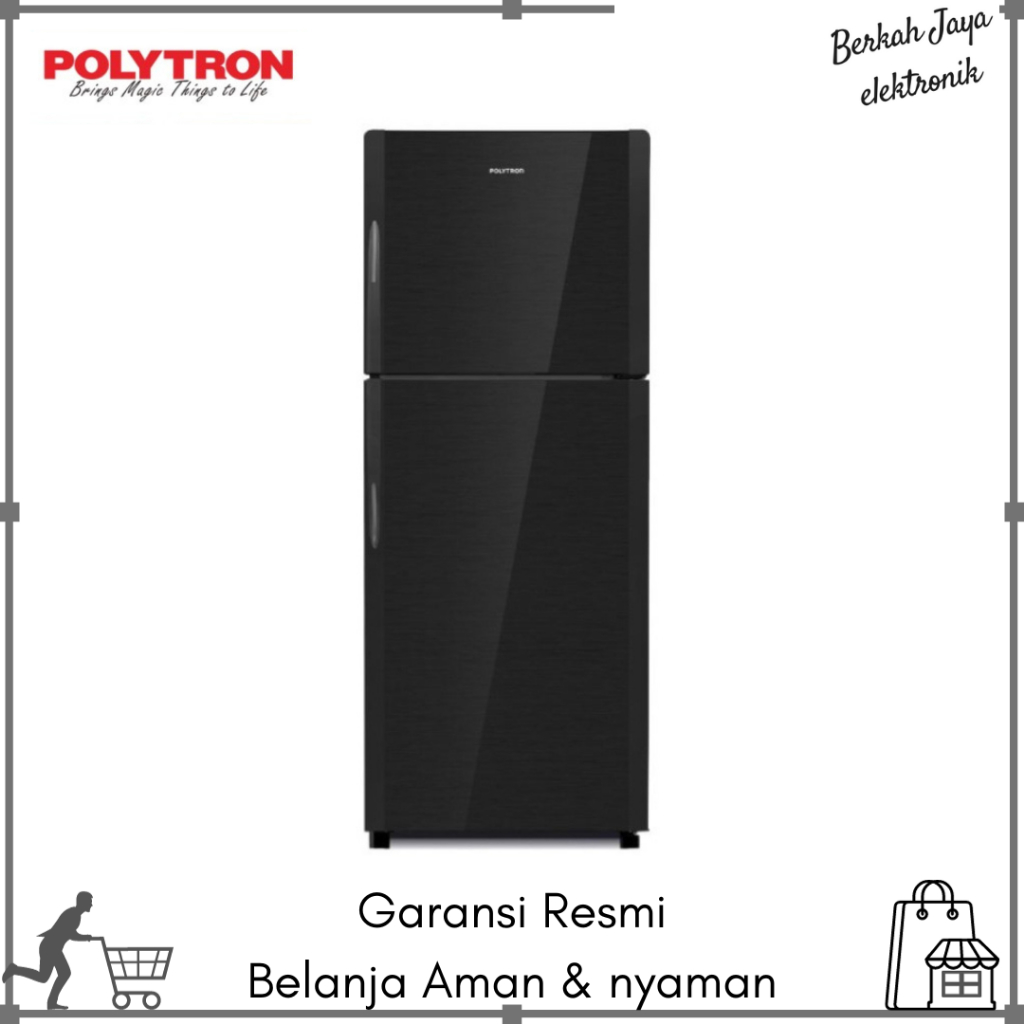 Kulkas Polytron PRM 21 DMY 2 pintu 210 L
