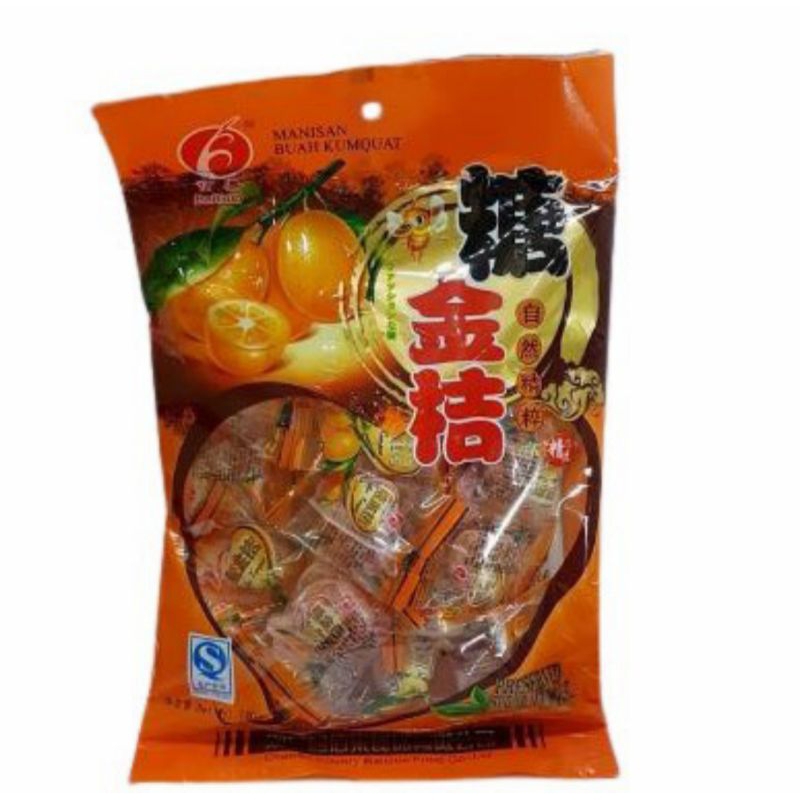 

Bai Guo Manisan Buah Jeruk Kum Quat Kumquat 180g