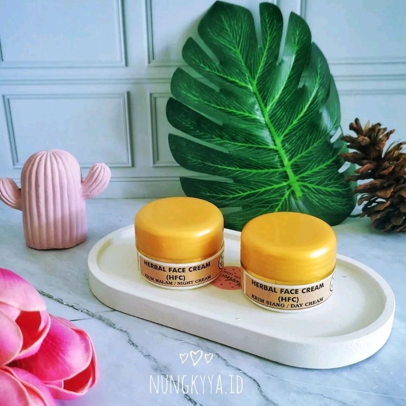 HERBAL FACE CREAM (HFC)Paket CREAM SIANG + CREAM MALAM