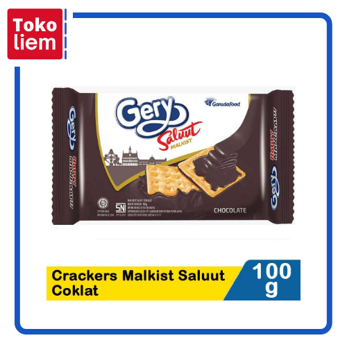 

Gery Crackers Malkist Saluut Coklat 100G