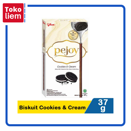 

Glico Biscuit Pejoy Cookies & Cream 37G