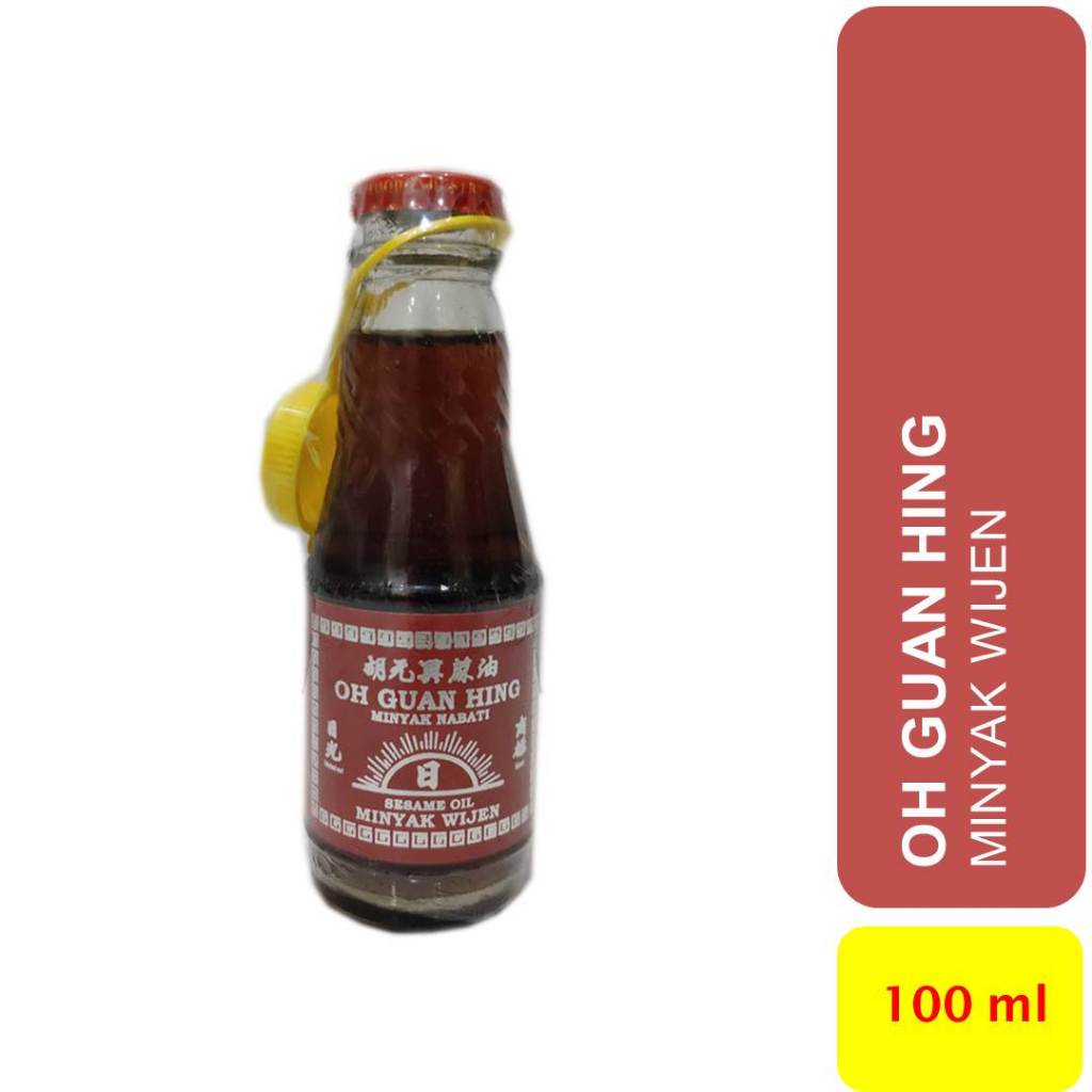 

Minyak Wijen Sesame Oil kemasan Botol 100 ml merk OH GUAN HING