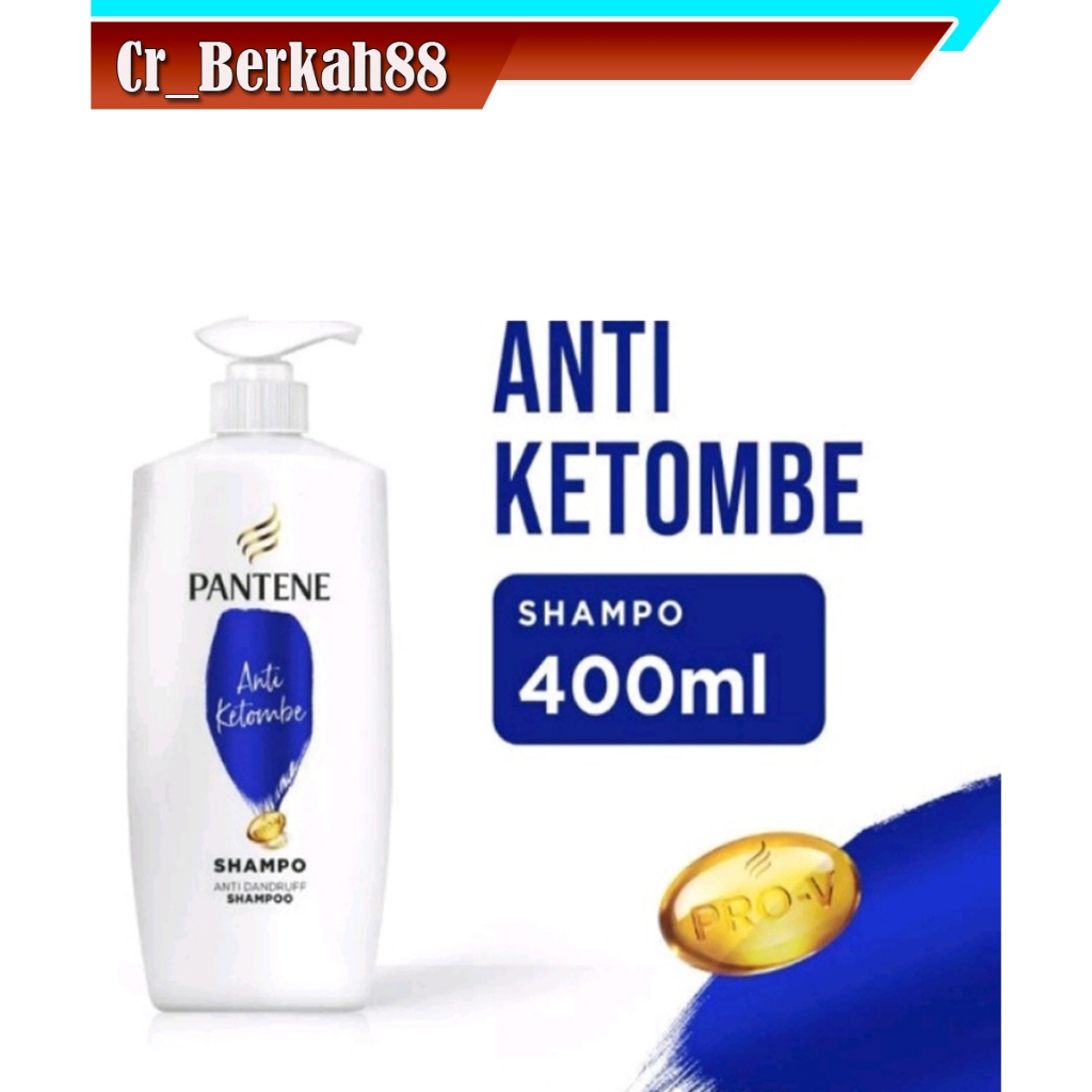 Pantene shampoo botol 400 ml/shampoo pantene anti ketombe 400 ml