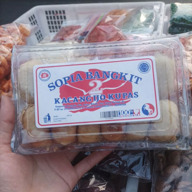 

kue sopia bangkit sopia kacang hijau