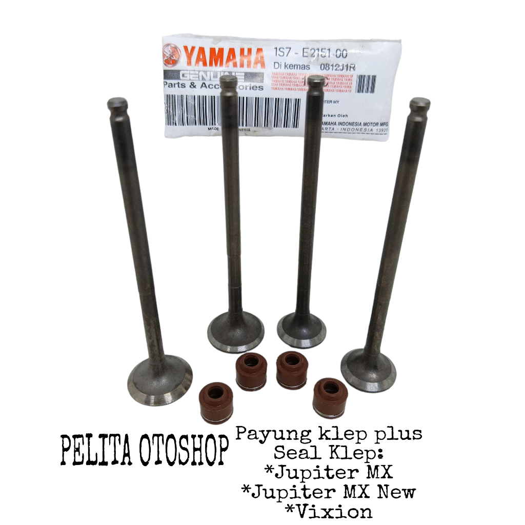 PAYUNG KLEP SEAL PLUS SEAL KLEP JUPITER MX , JUPITER MX NEW, VIXION.