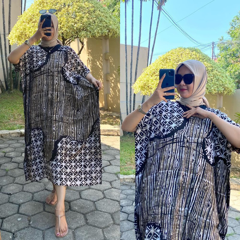 Daster Batik Cap Lowo Premium Madong Busui Ld 150 All size Premium Tebal Nyaman